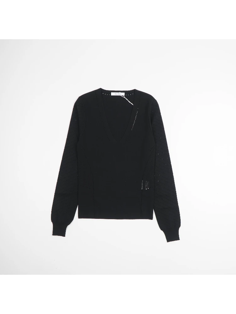 Max Mara Sweaters Black