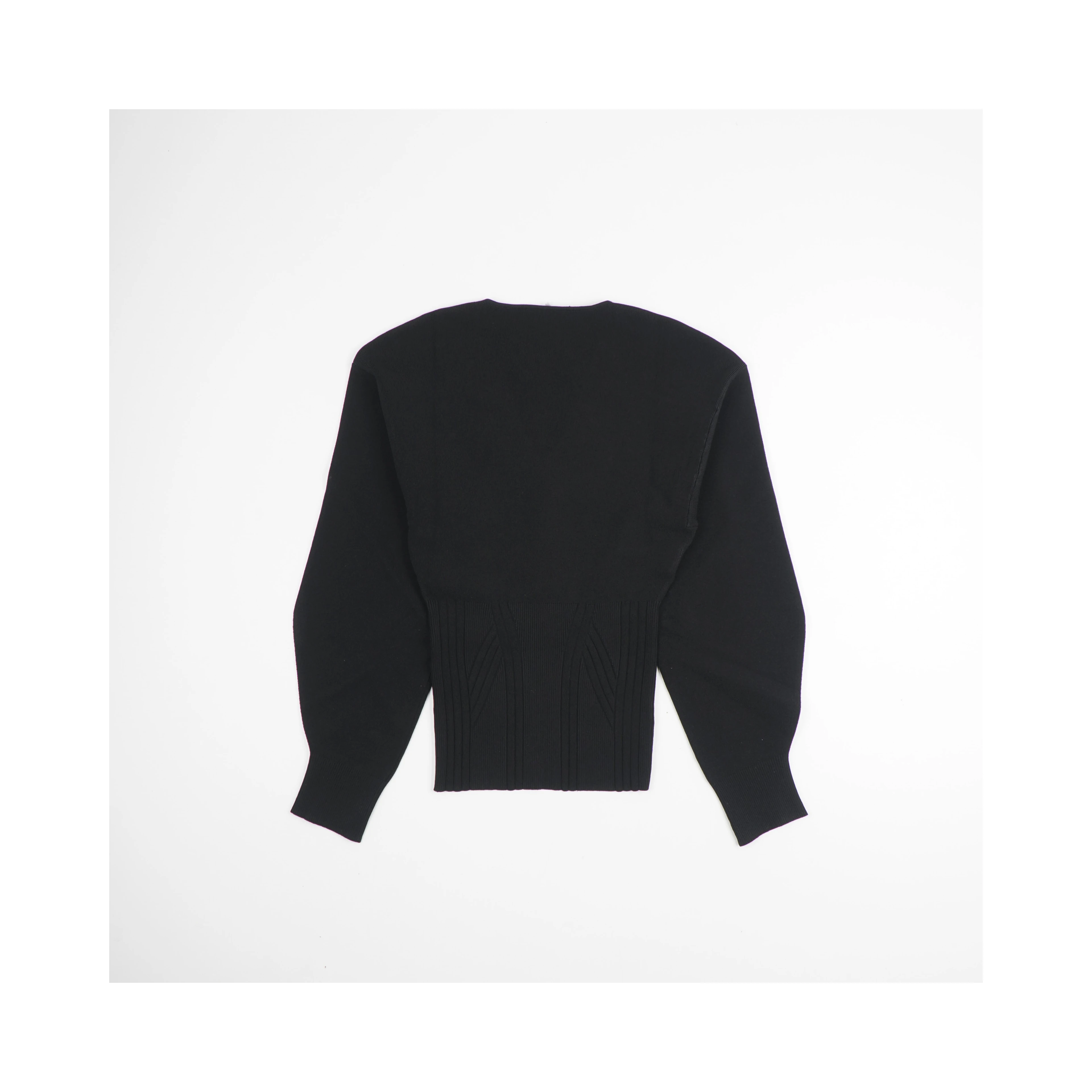 Viscose Stretch V Neck Sweater