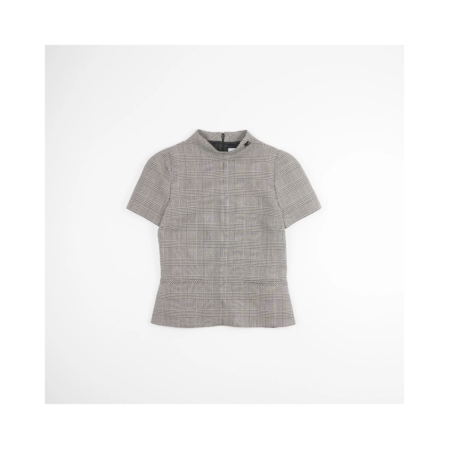Zipped Prince Of Wales Top