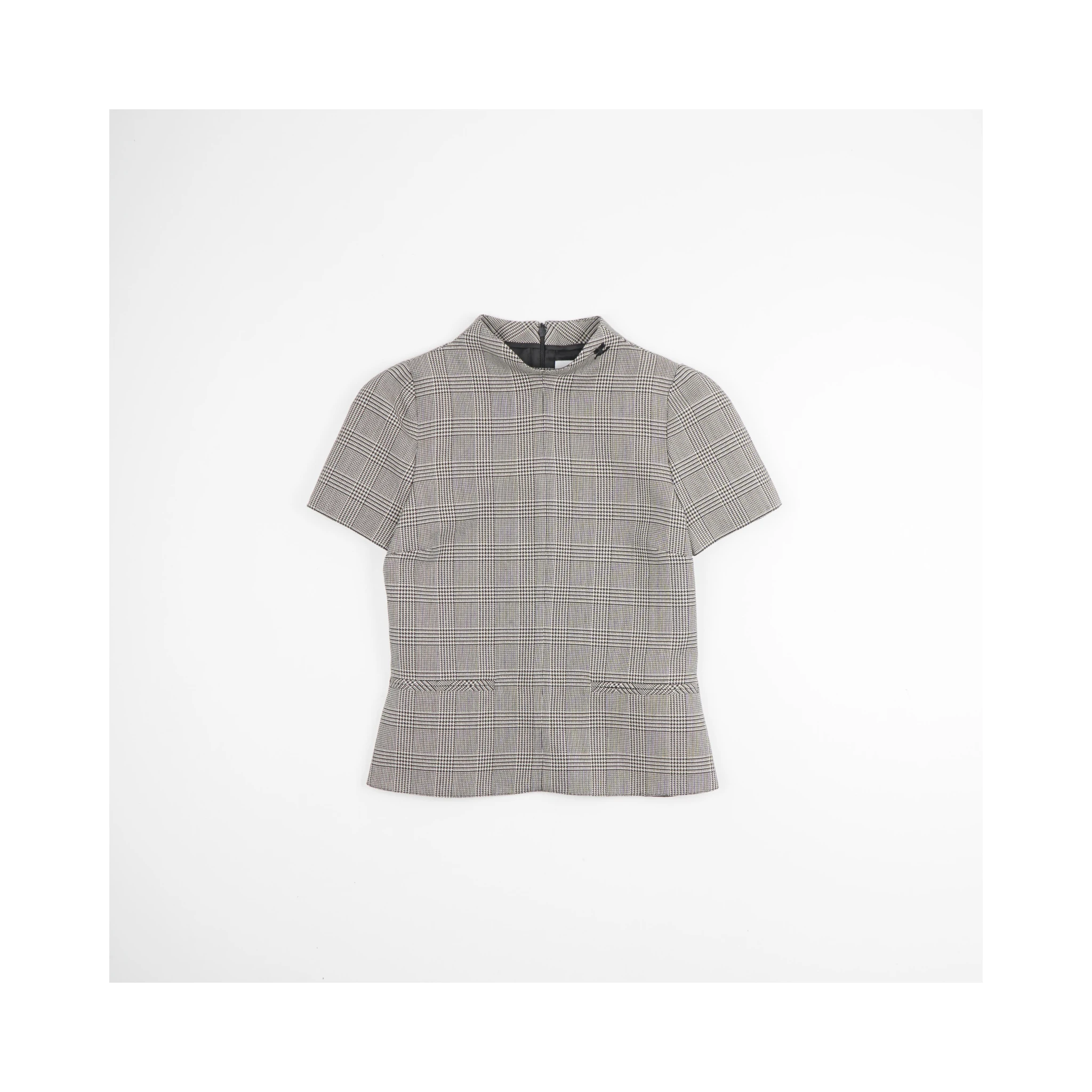 Zipped Prince Of Wales Top