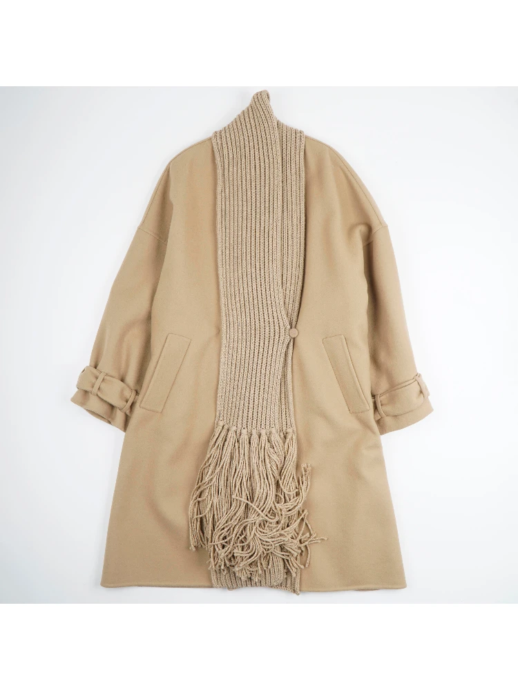 Ermanno Scervino Coats Beige
