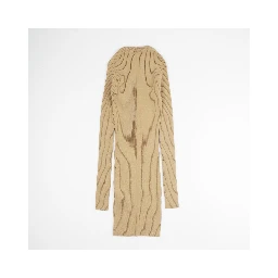 Sportmax long-sleeve ribbed mini dress
