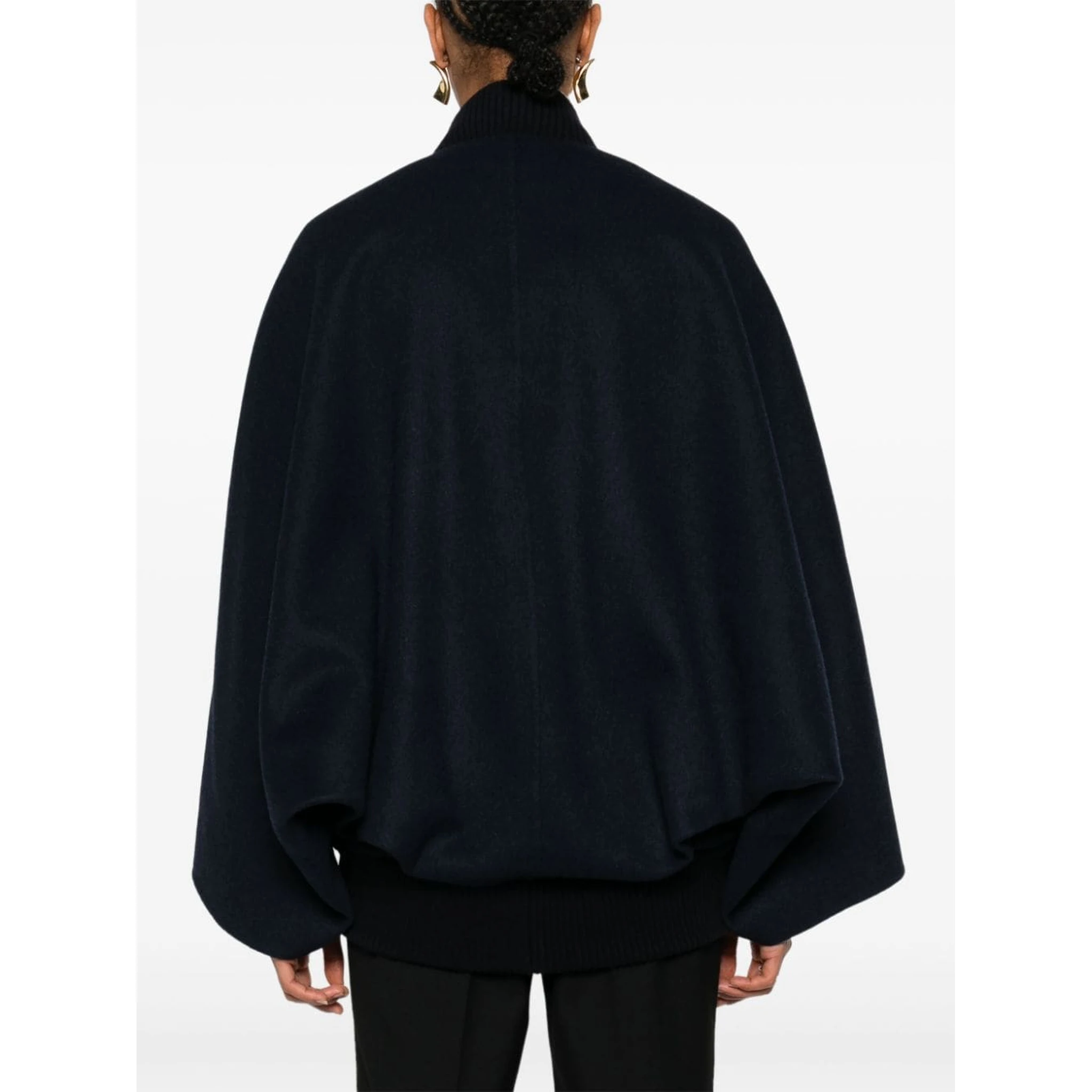 MAX MARA Sfilata Woman Jacket Midnight Blue Size 8 Wool