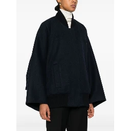 MAX MARA Sfilata Woman Jacket Midnight Blue Size 8 Wool