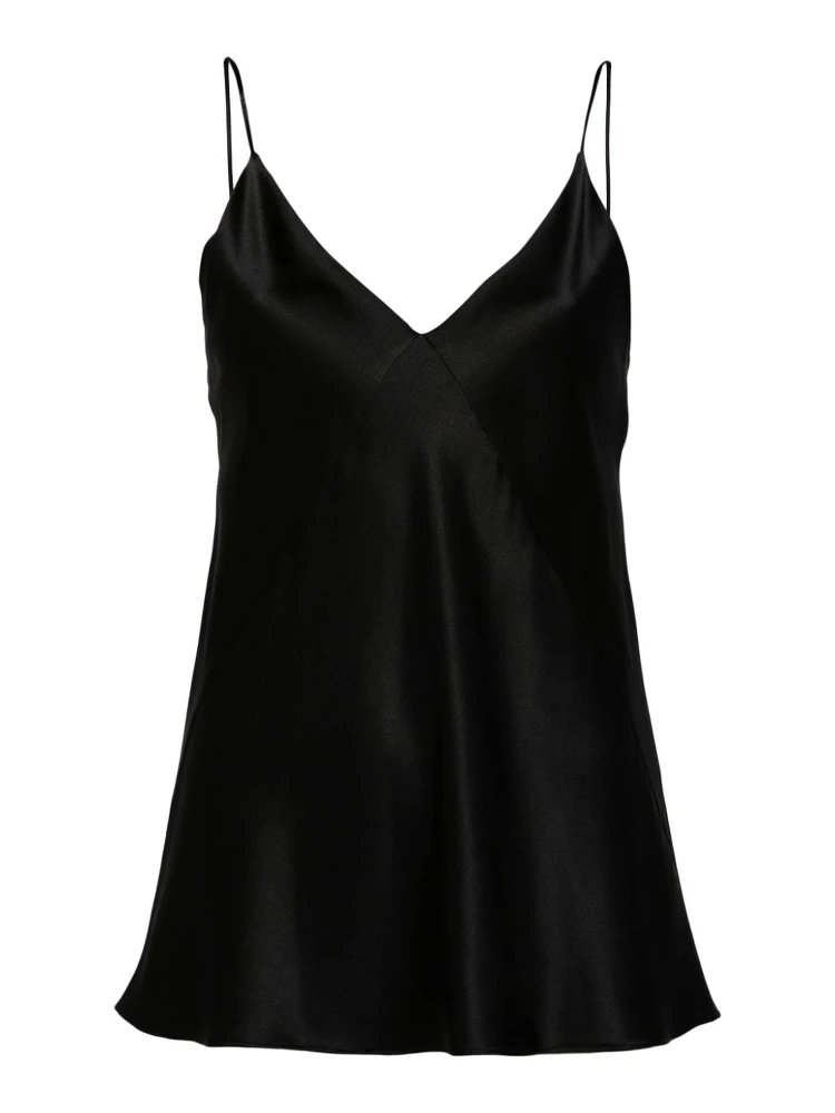 Pianoforte Quassia Silk Top In Black