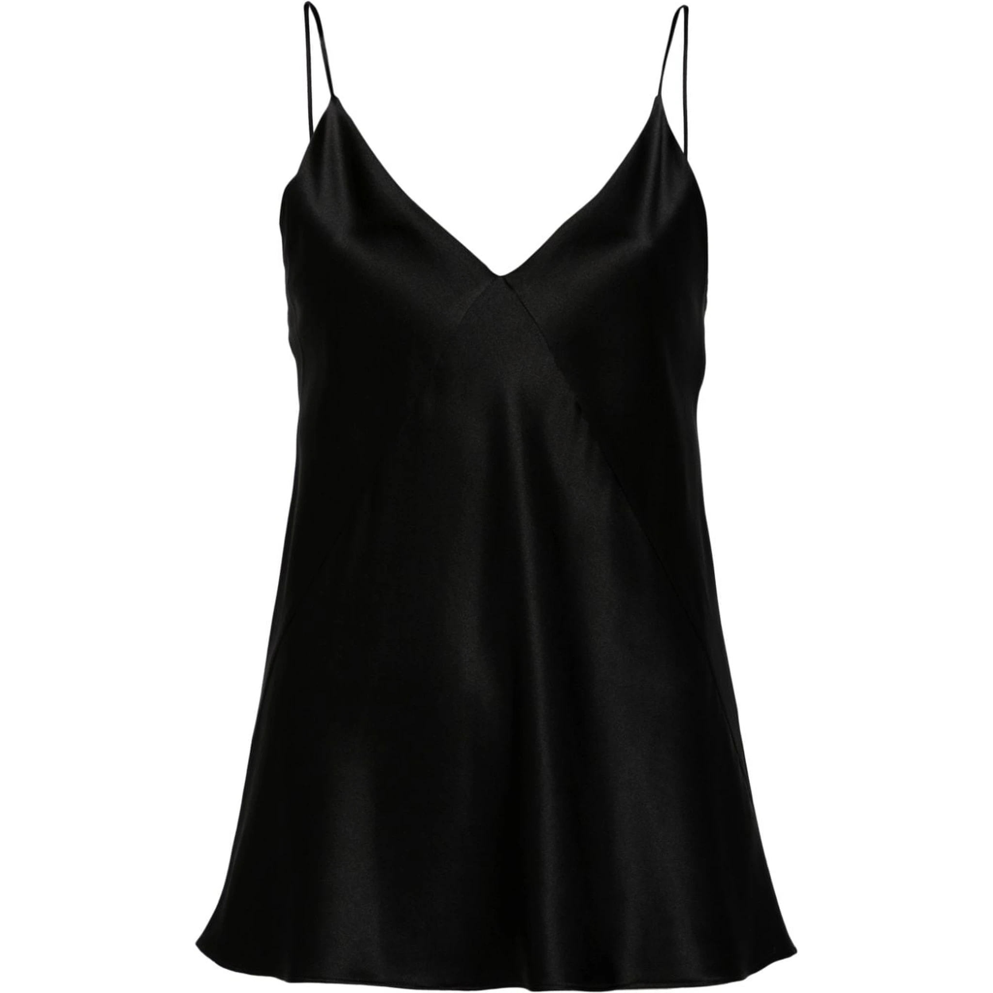 Pianoforte Quassia Silk Top In Black