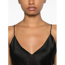 Pianoforte Quassia Silk Top In Black