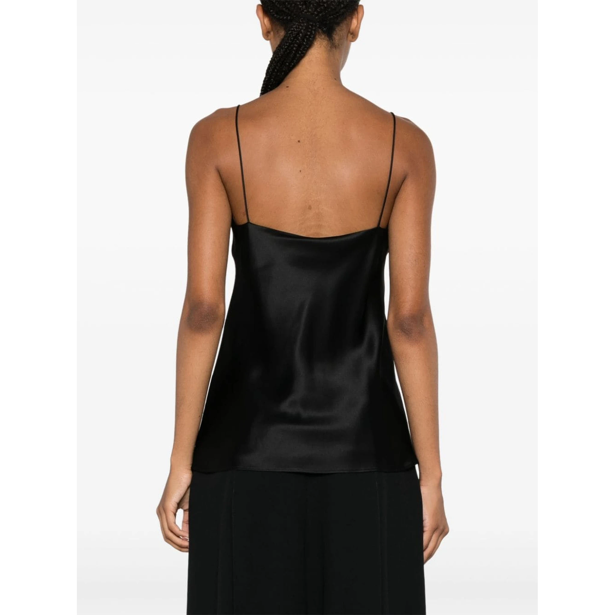 Pianoforte Quassia Silk Top In Black