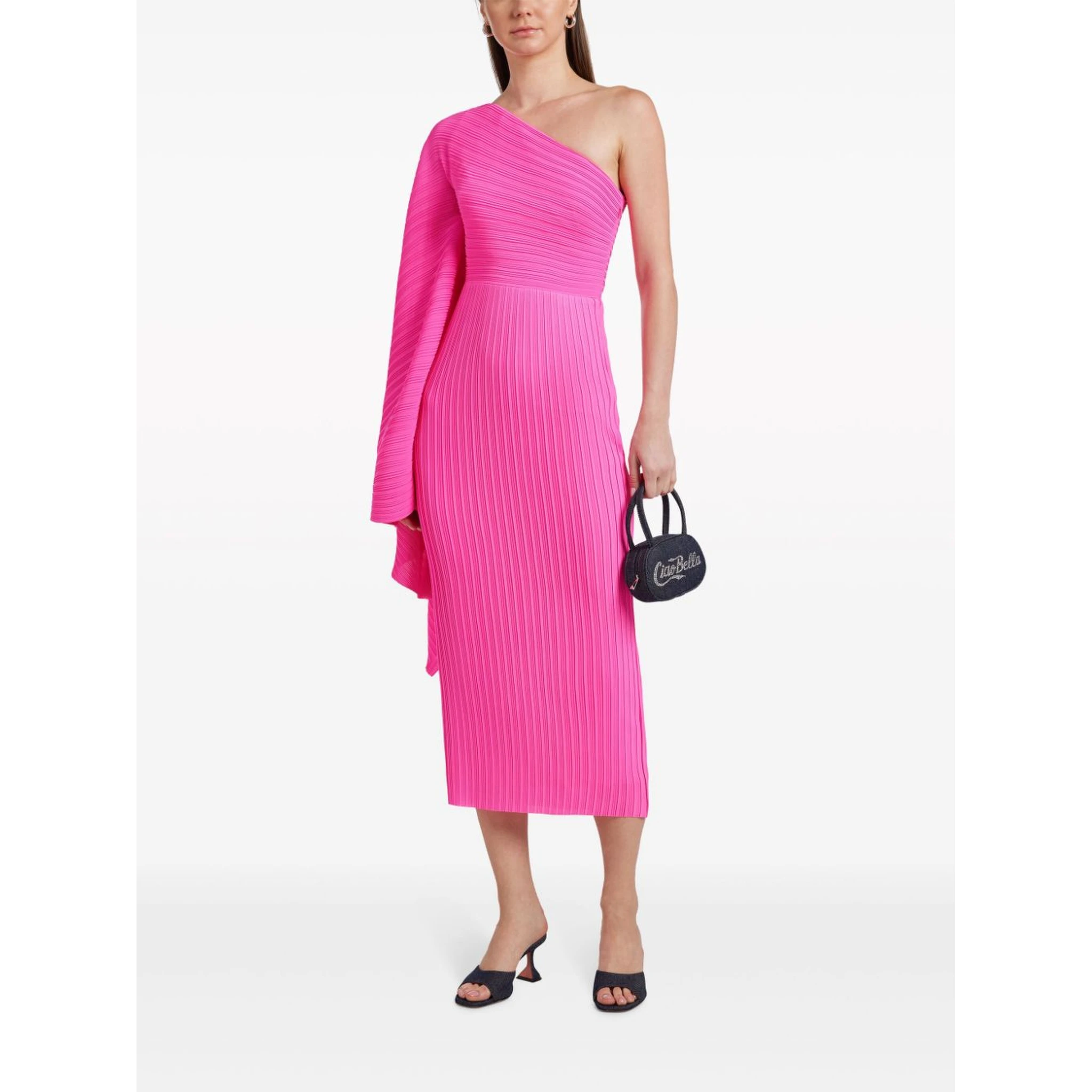 Lenna Midi Dress In Pink