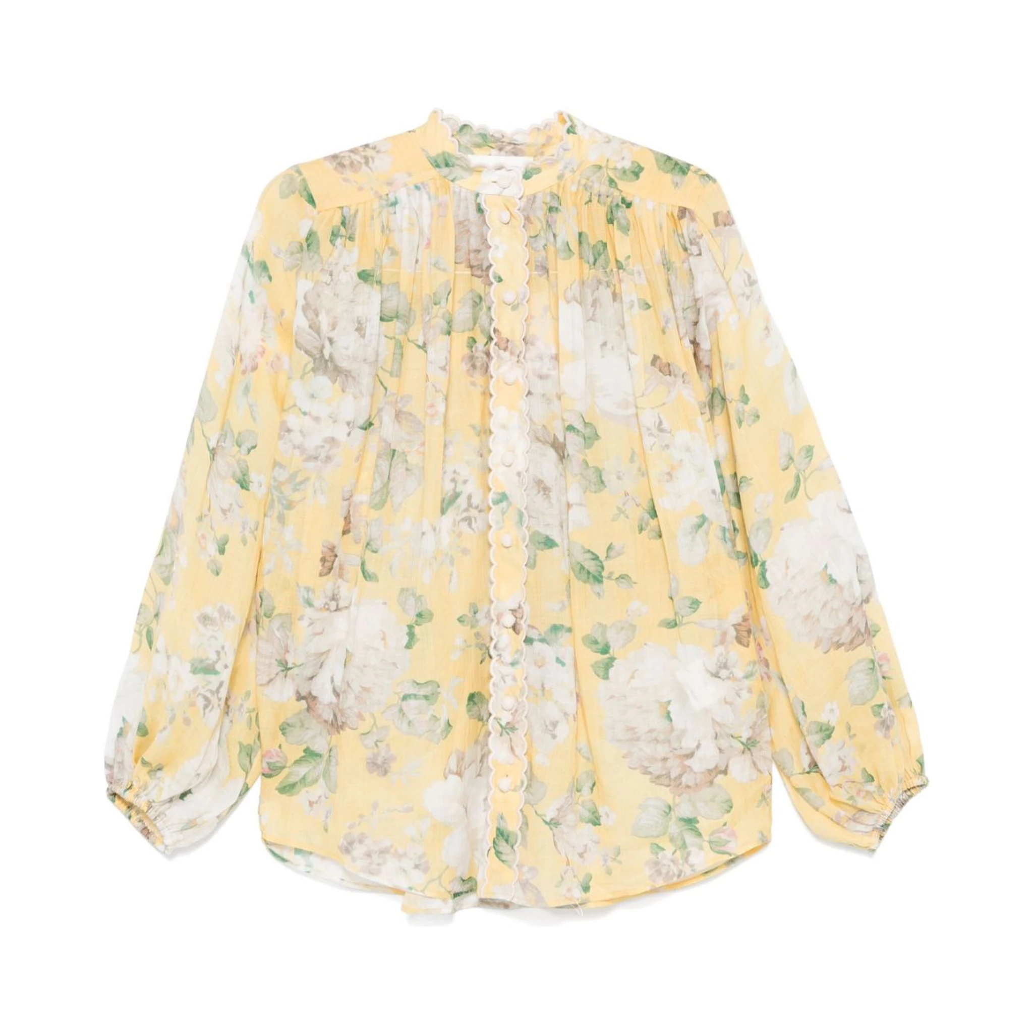 Blouse With Floral Pattern
