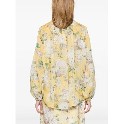 Blouse With Floral Pattern