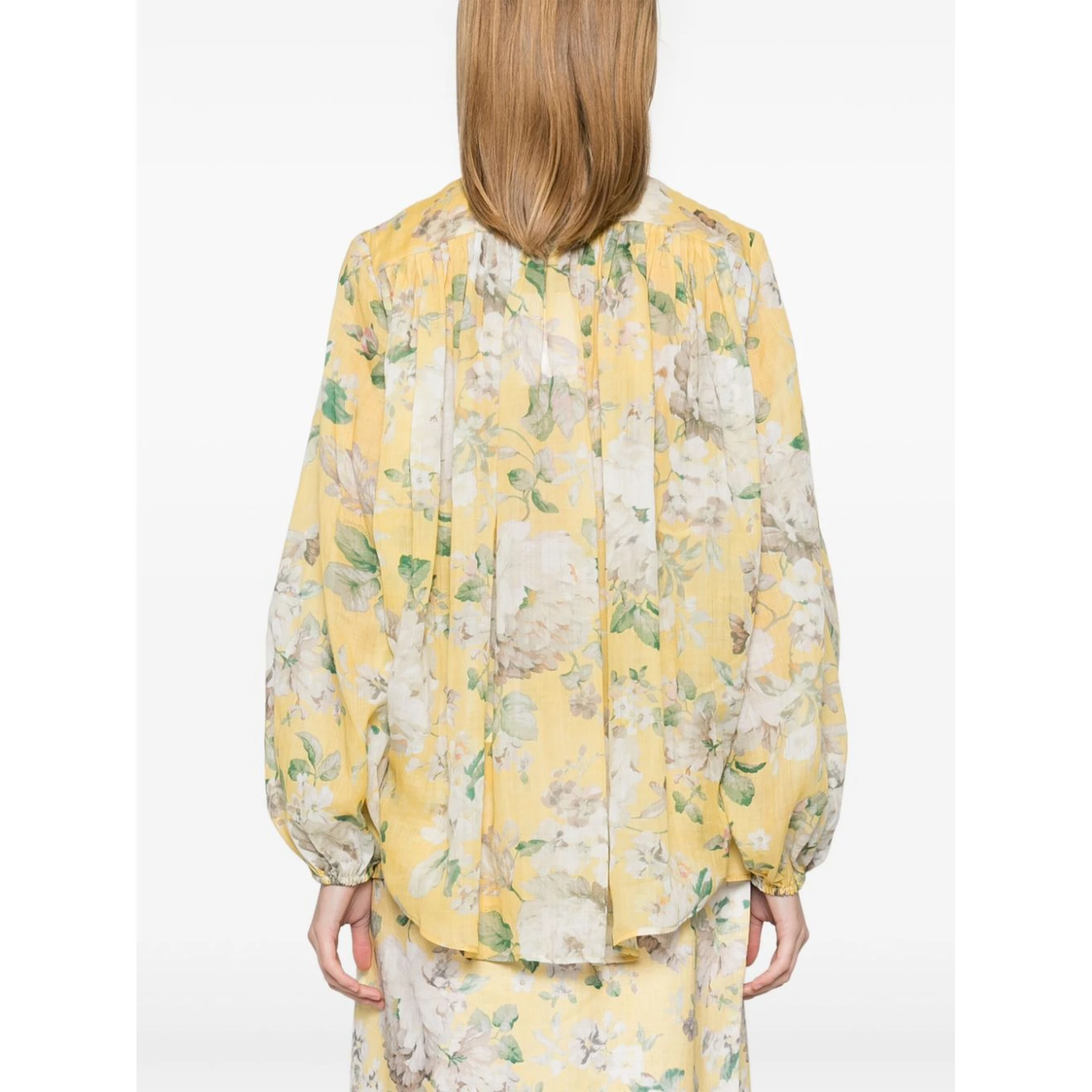 Blouse With Floral Pattern