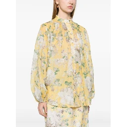 Blouse With Floral Pattern