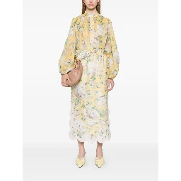 Blouse With Floral Pattern