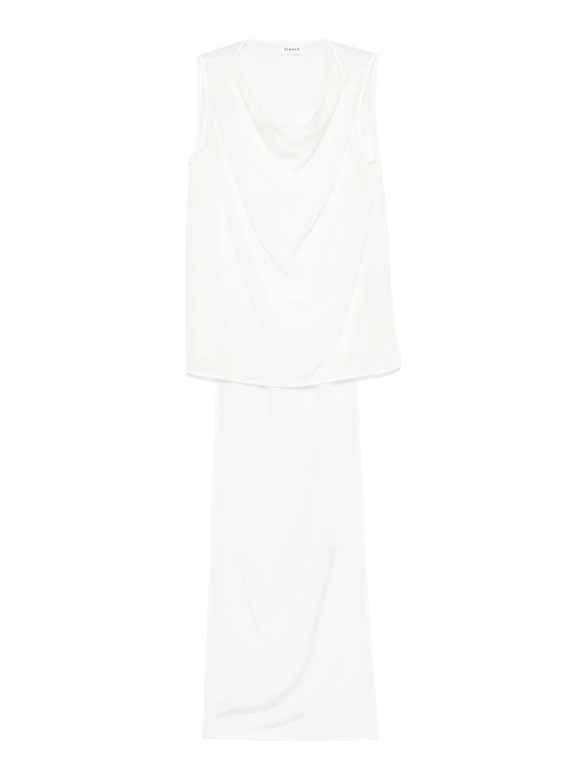Parosh Silk Top In White