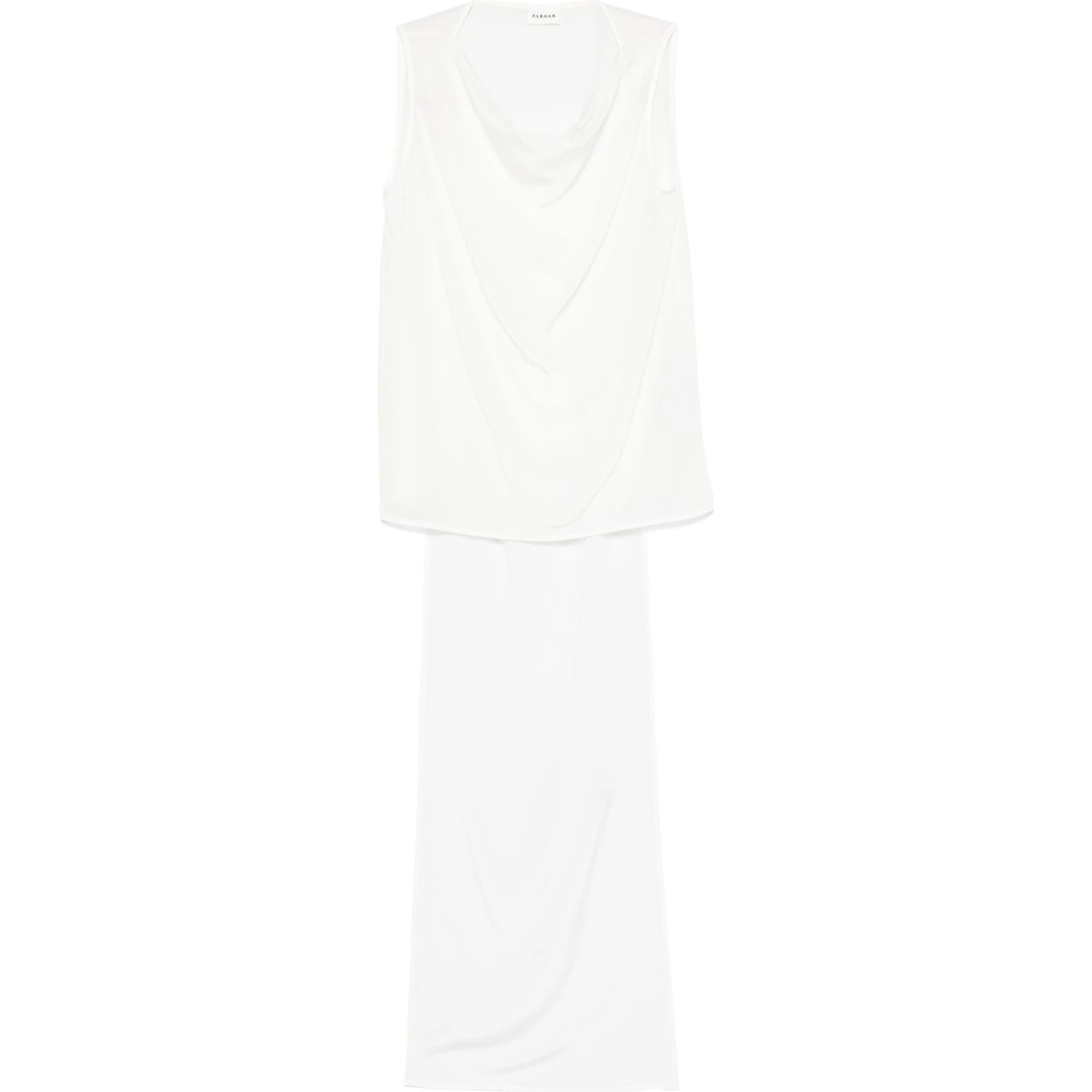 Parosh Silk Top In White