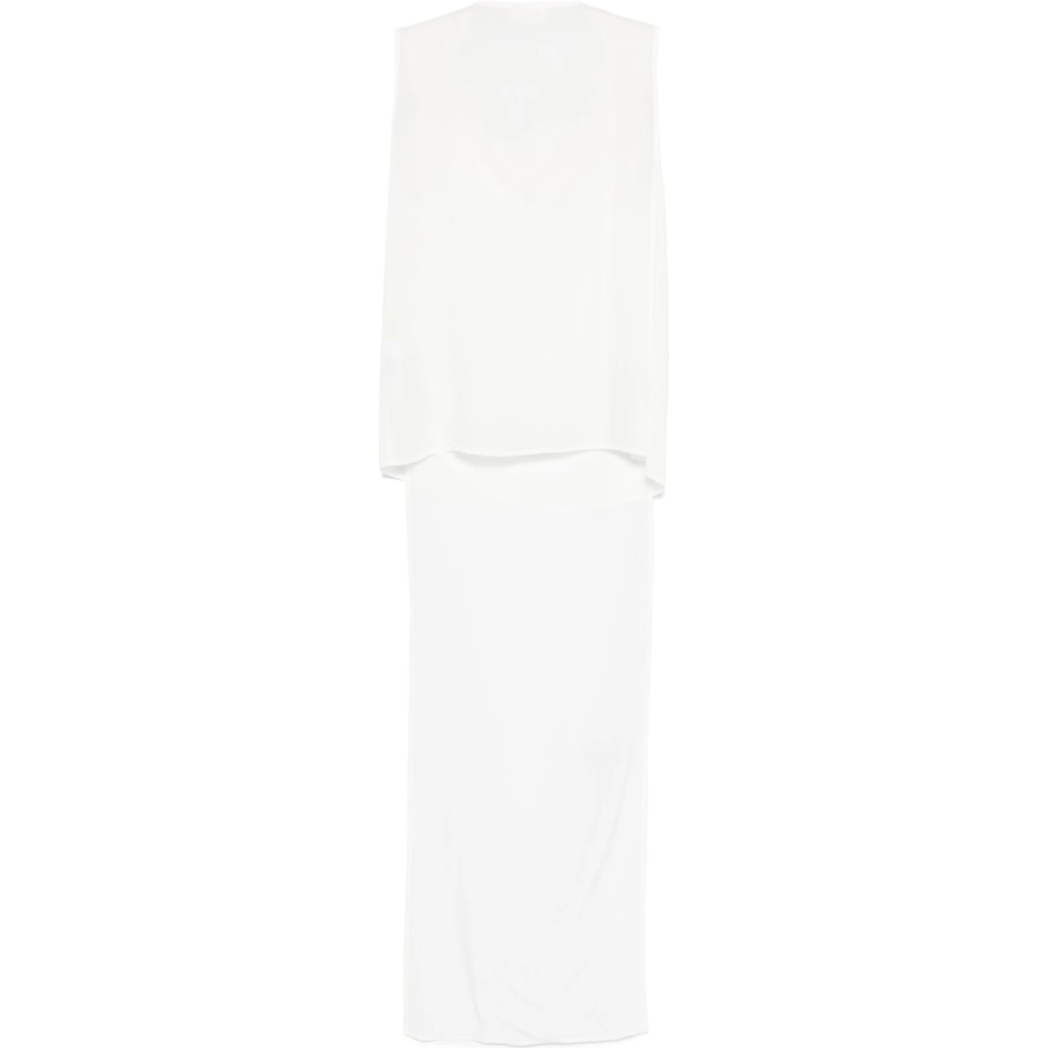 Parosh Silk Top In White