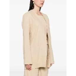Cortana Mite Hemp Blend Jacket In Neutral