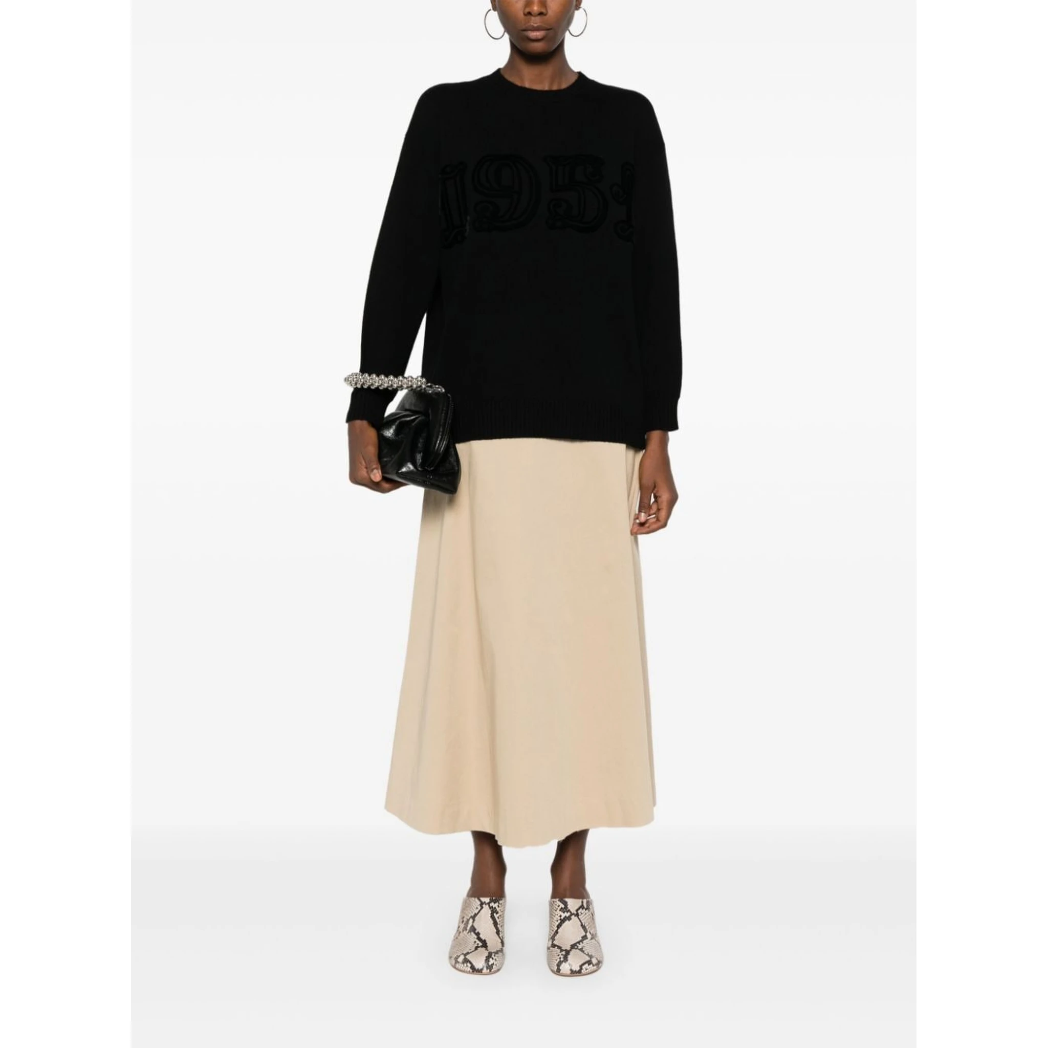 Max Mara Sweaters Black