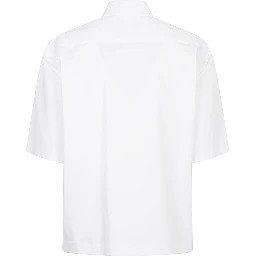 jewel-button short-sleeve shirt
