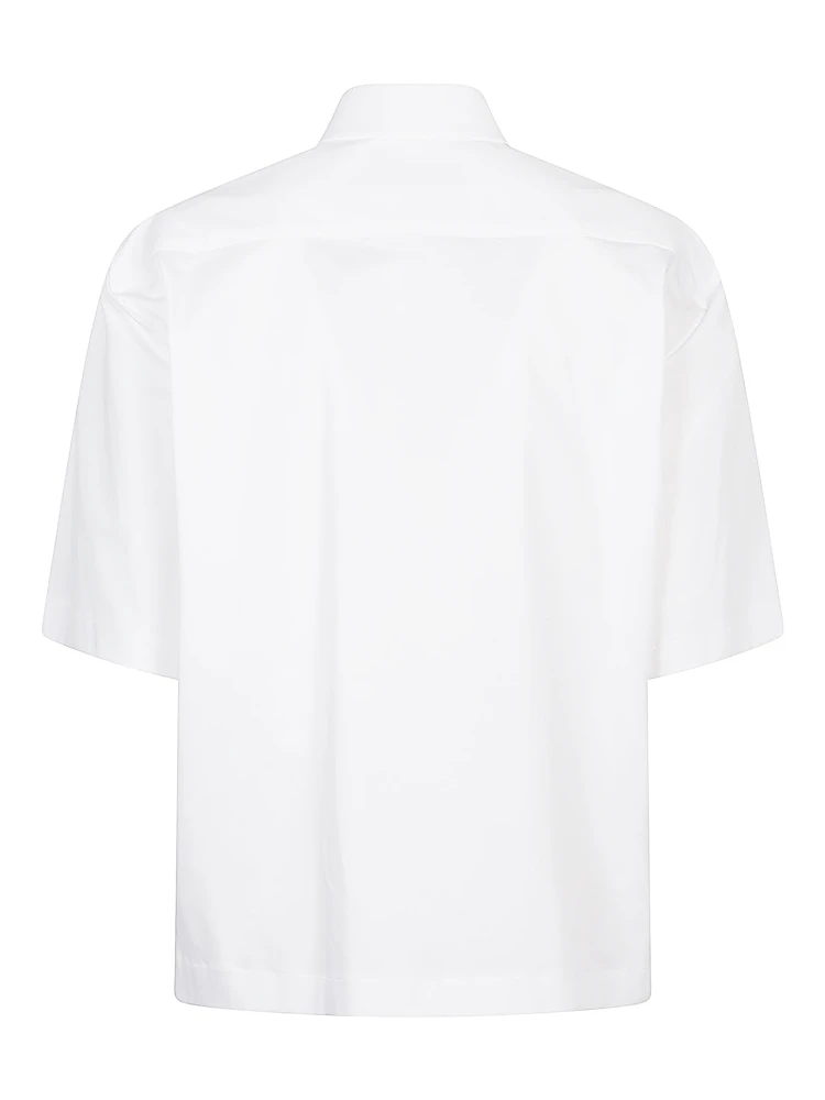 jewel-button short-sleeve shirt alternative