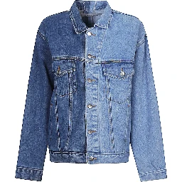 E.L.V. DENIM Coats Blue
