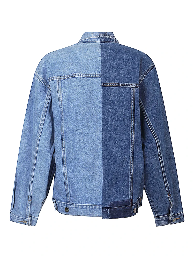 E.L.V. DENIM Coats Blue alternative