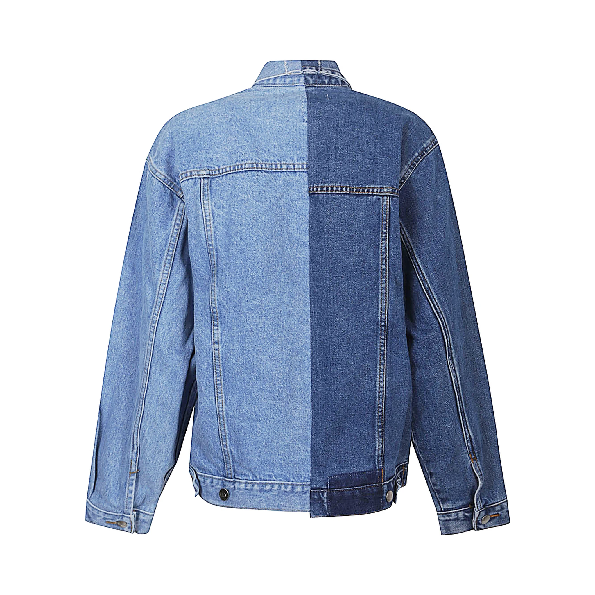 E.L.V. DENIM Coats Blue
