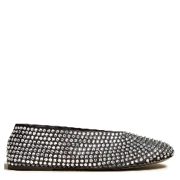 The Marcy rhinestone ballerina shoes