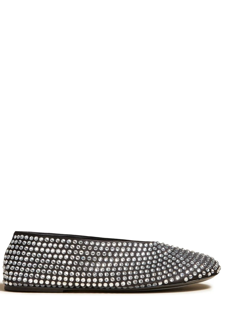 The Marcy rhinestone ballerina shoes