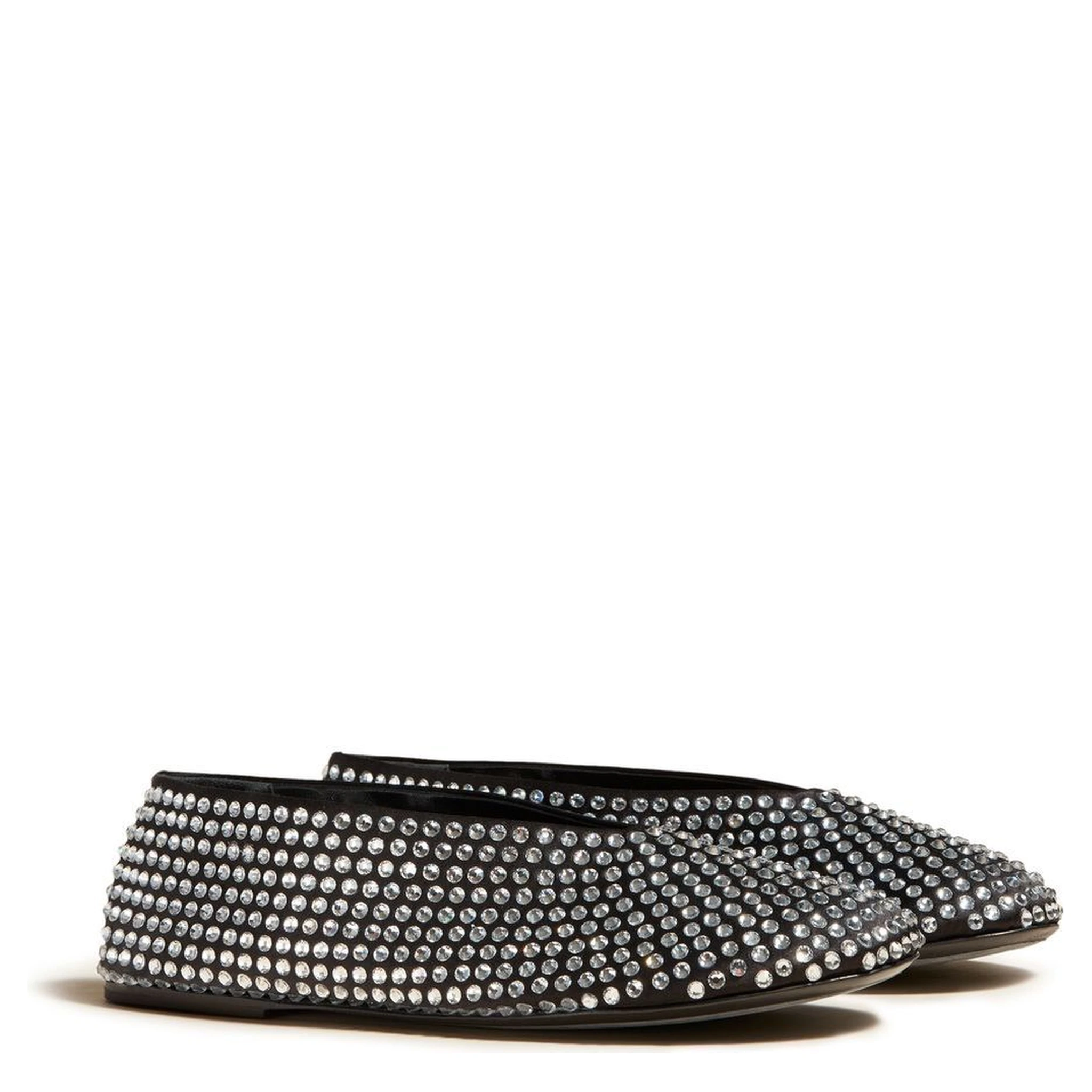 The Marcy rhinestone ballerina shoes