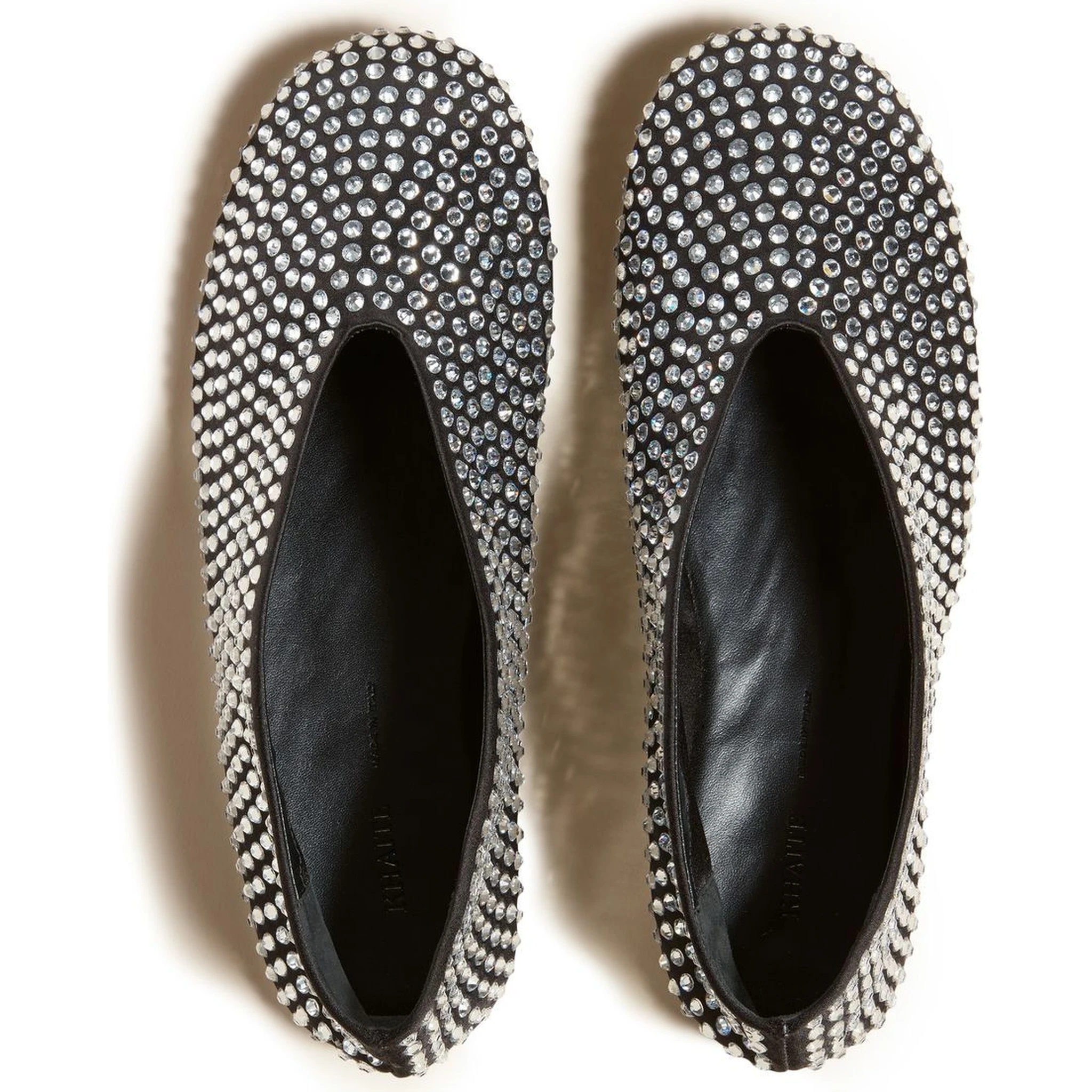 The Marcy rhinestone ballerina shoes