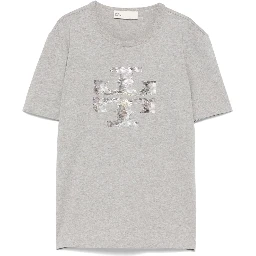 Tory Burch T-shirts and Polos Grey