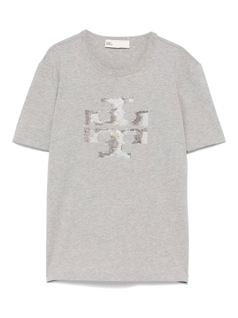 Tory Burch T-shirts and Polos Grey