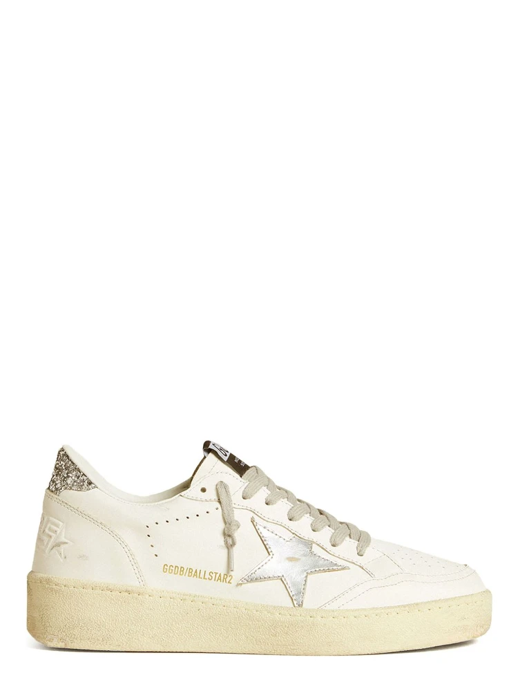 Golden Goose Sneakers Silver
