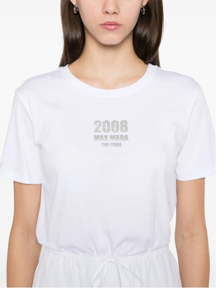 S Max Mara T-shirts and Polos White alternative
