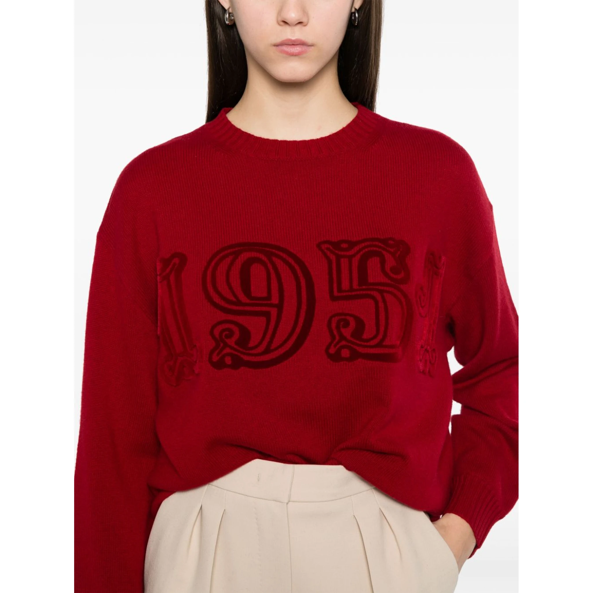 Max Mara Sweaters Red
