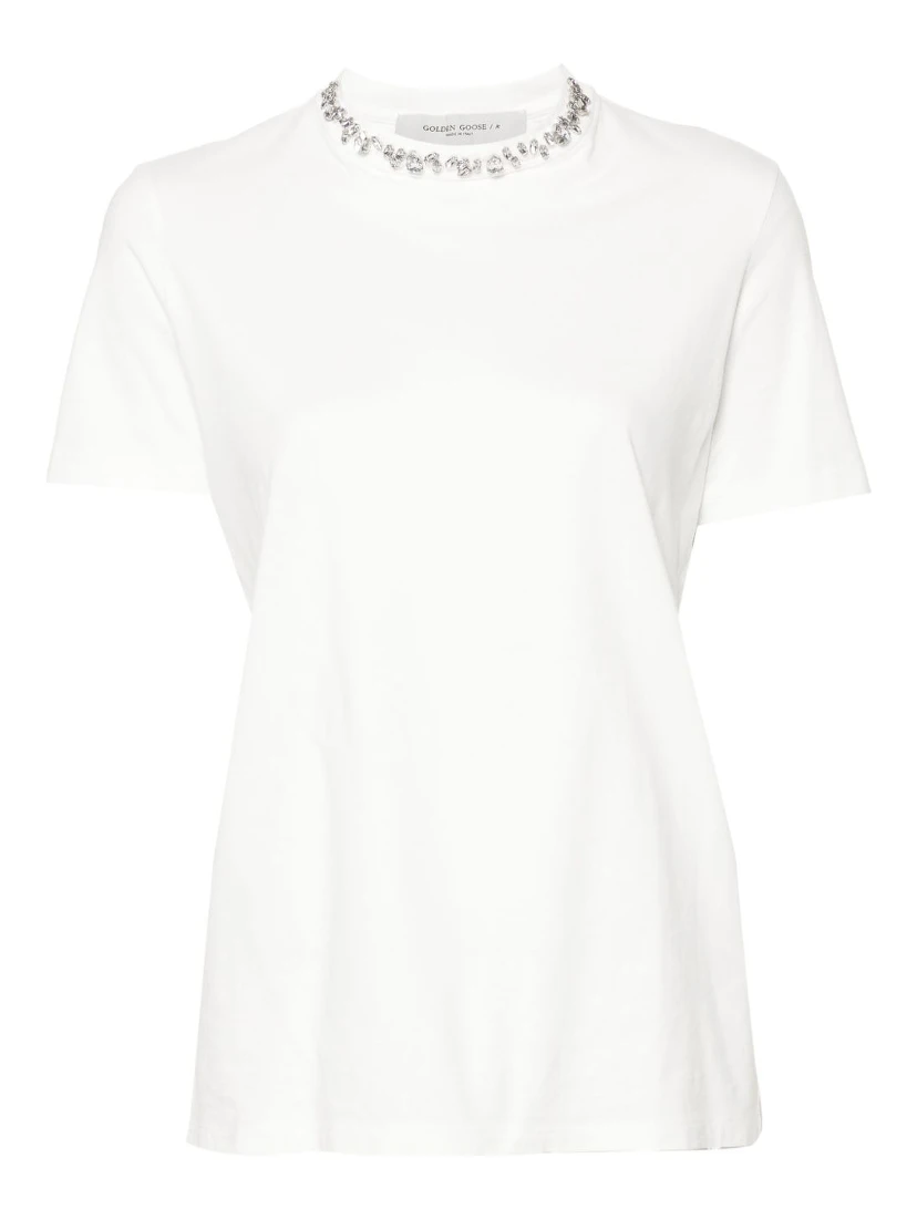 Golden Goose T-shirts and Polos White