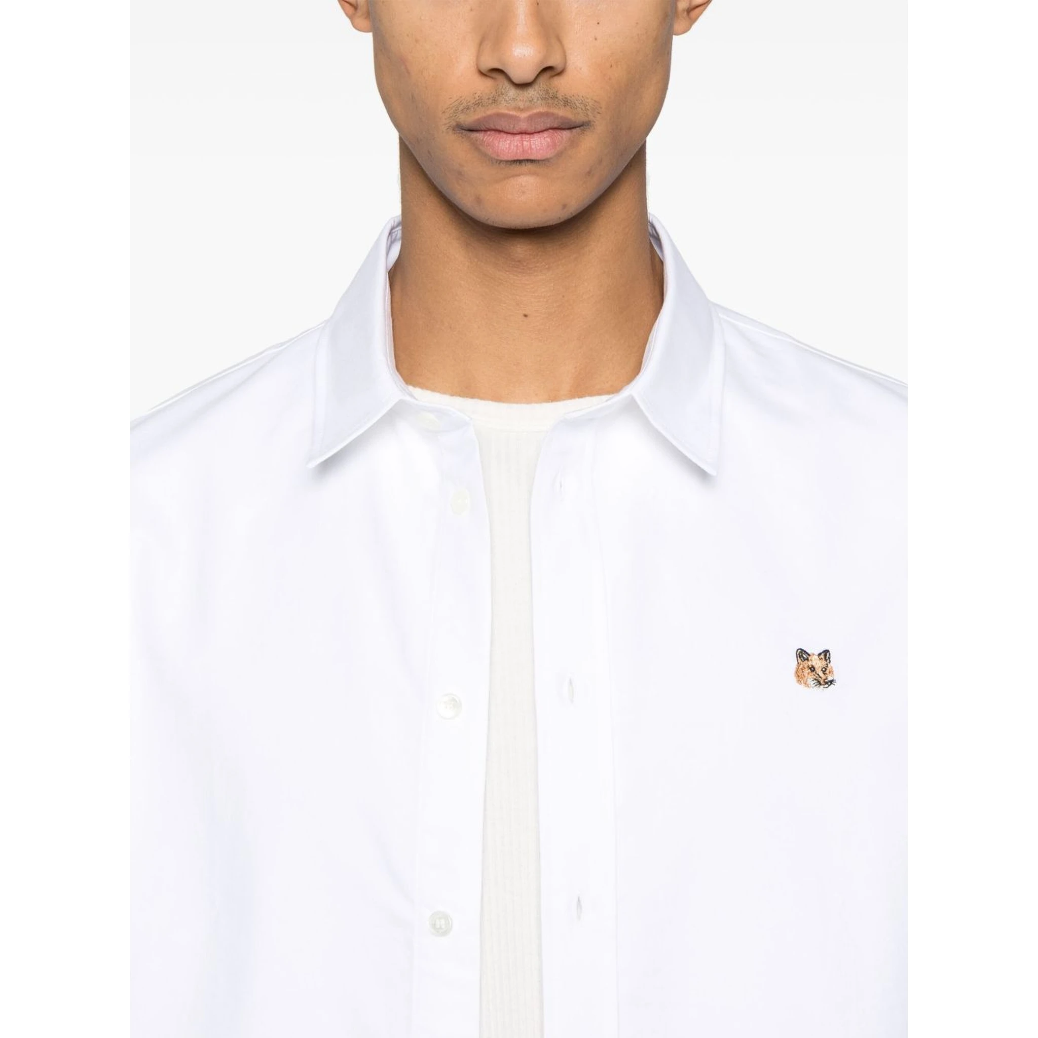 MAISON KITSUNE' Shirts White