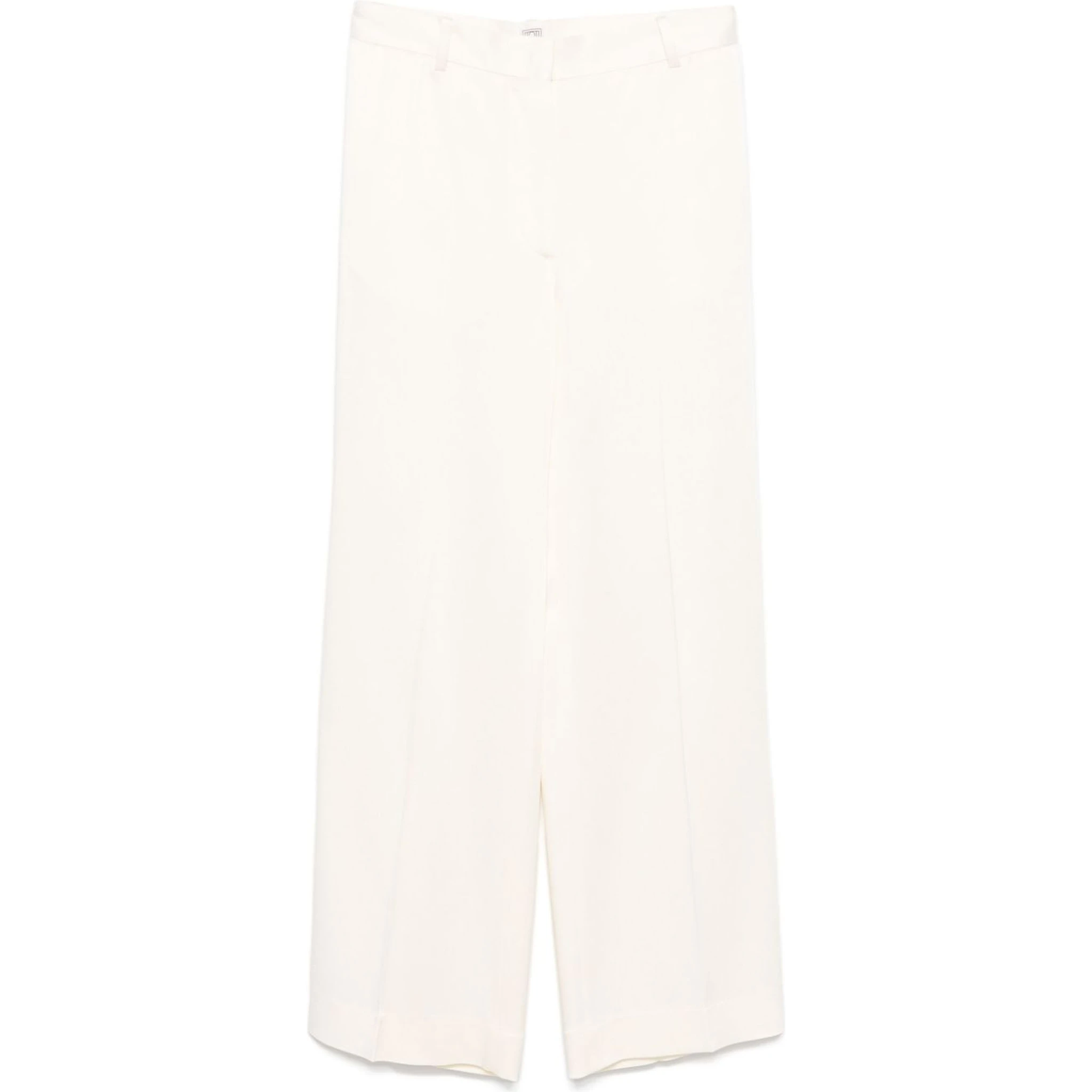 crepe de chine trousers