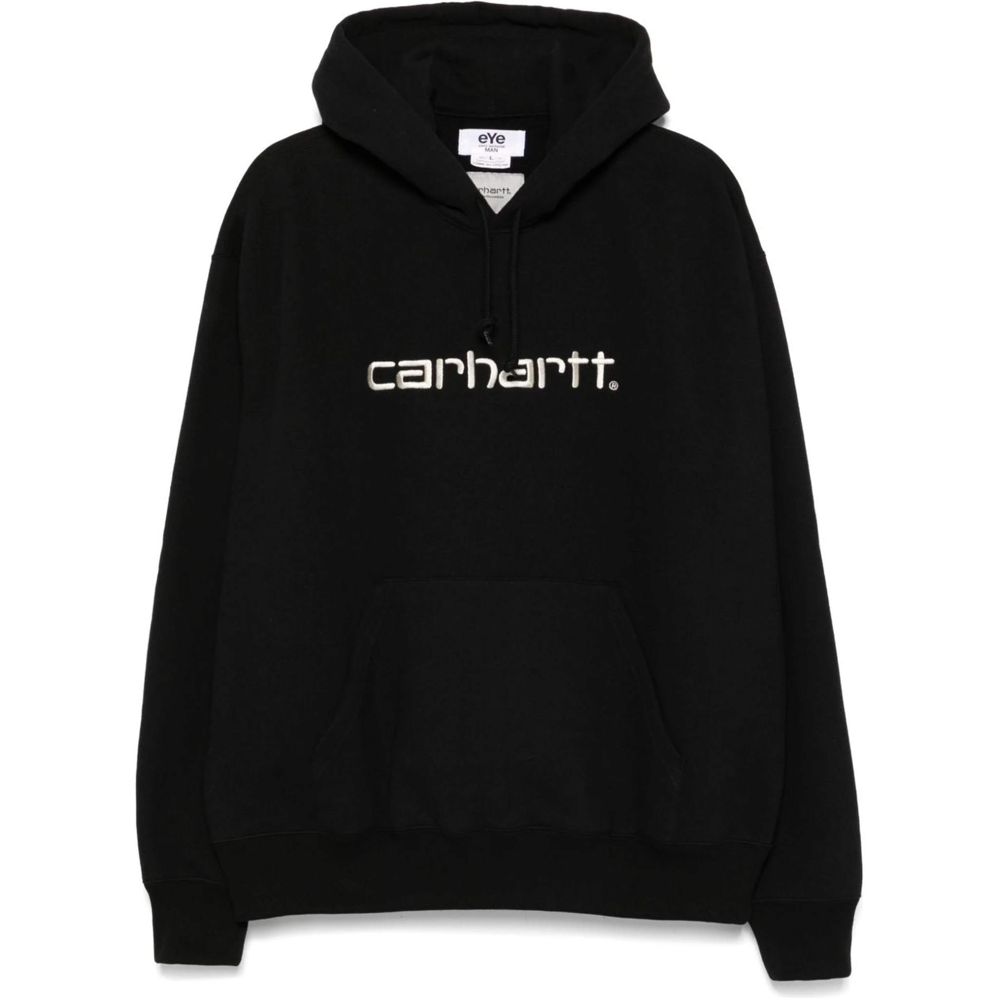 Pre-owned Men's Marley Print French Terry Cotton Carhartt Hoodie In Black