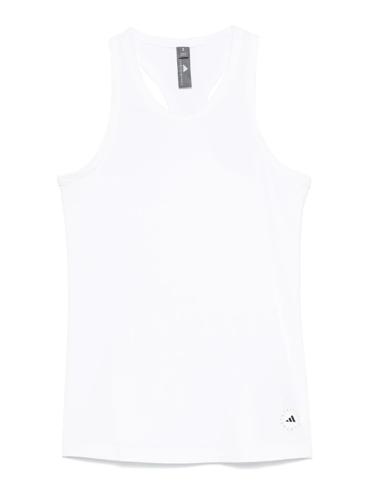 fine-ribbed tank top