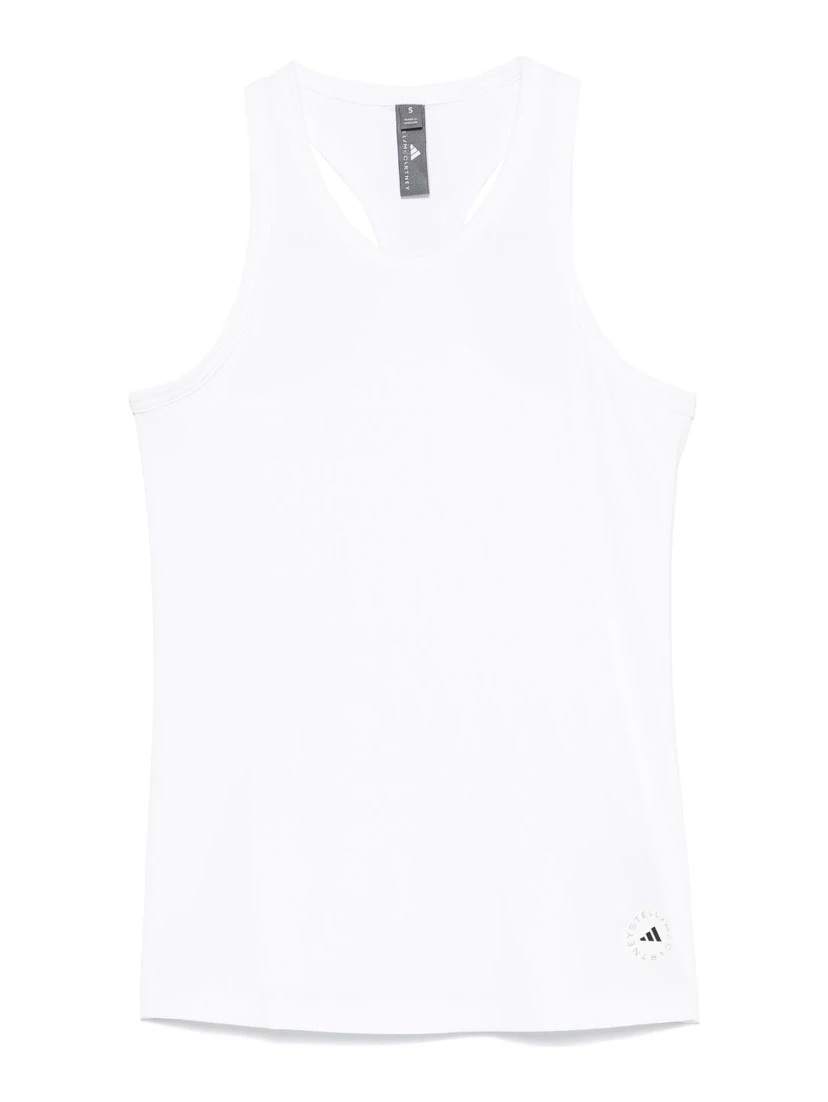 fine-ribbed tank top