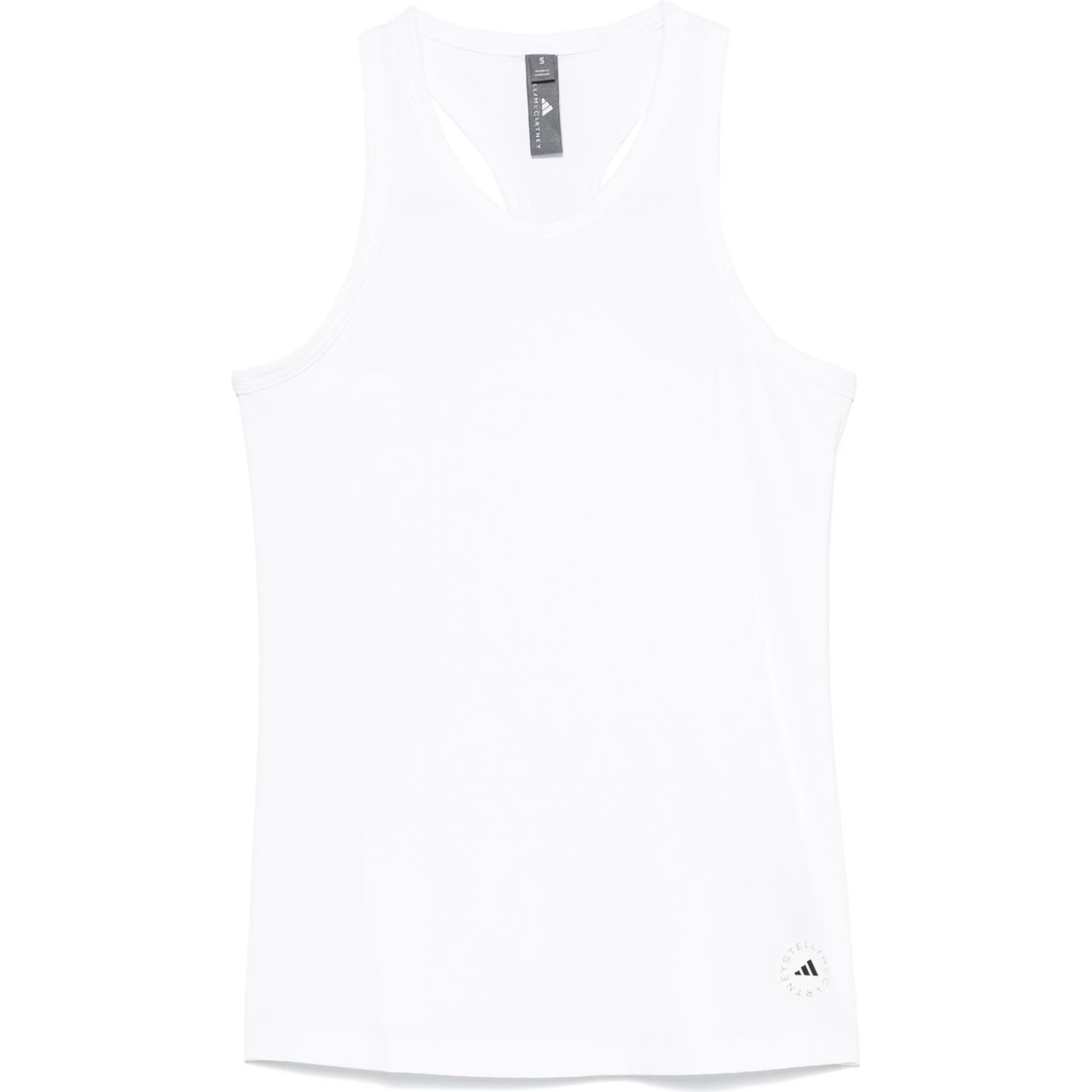 fine-ribbed tank top