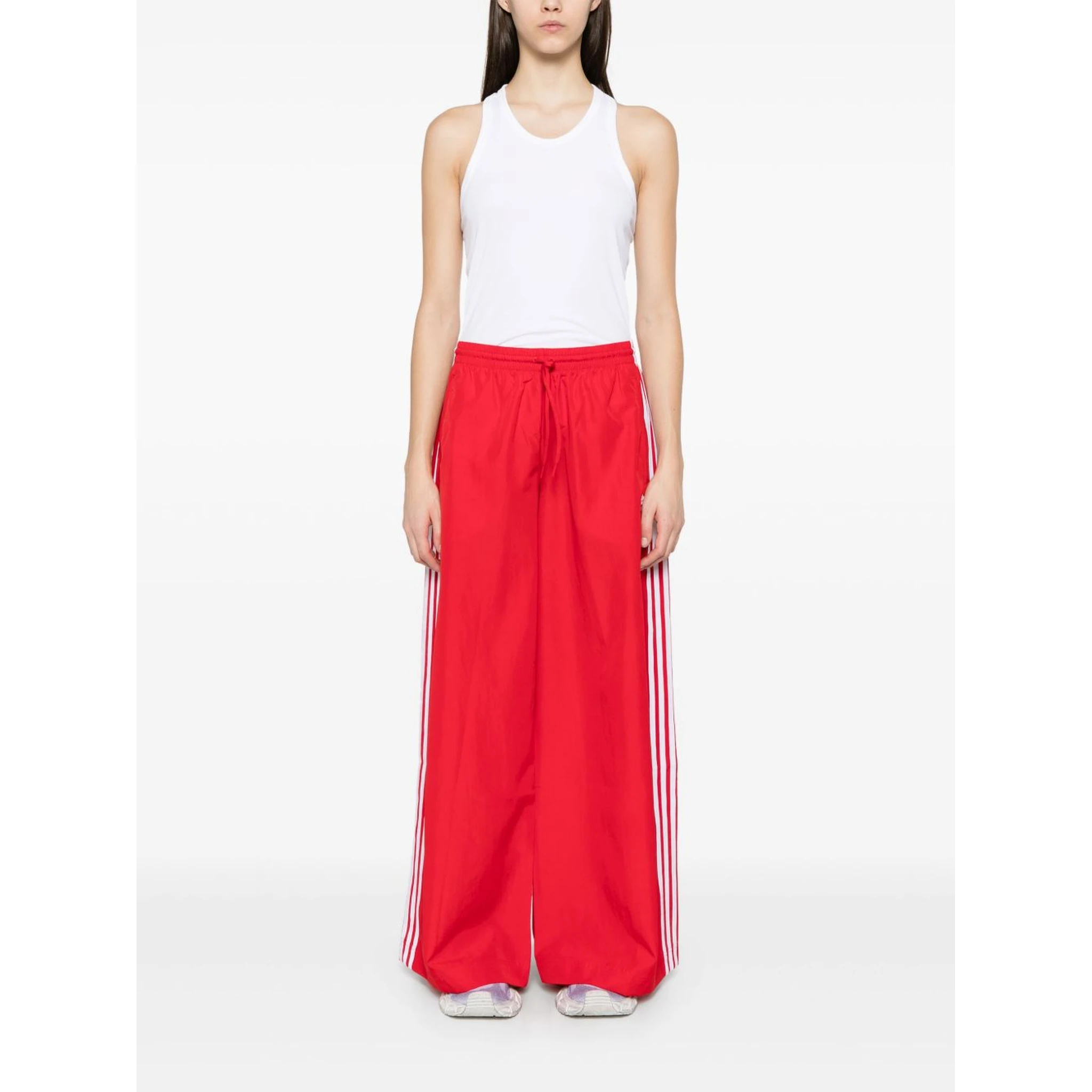 fine-ribbed tank top