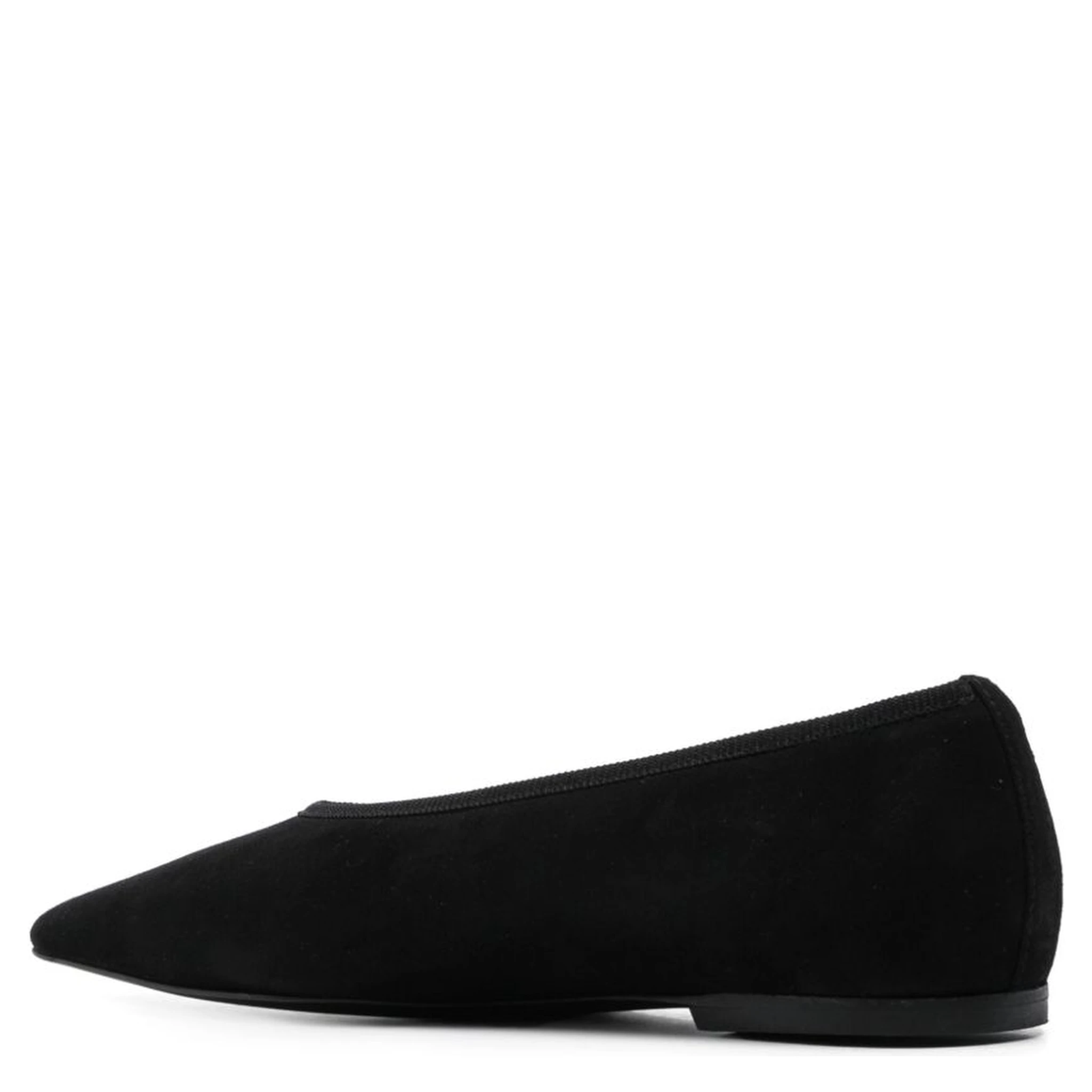 suede ballerina shoes