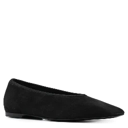 suede ballerina shoes