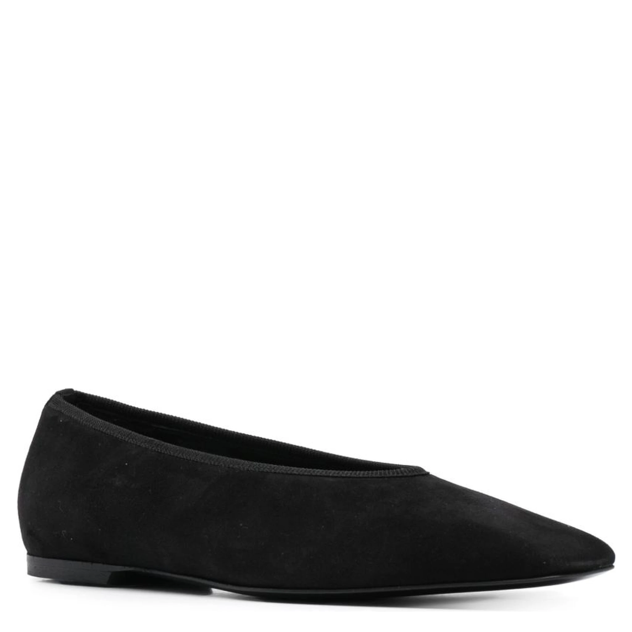 suede ballerina shoes