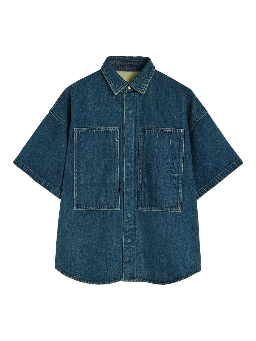 cotton denim shirt