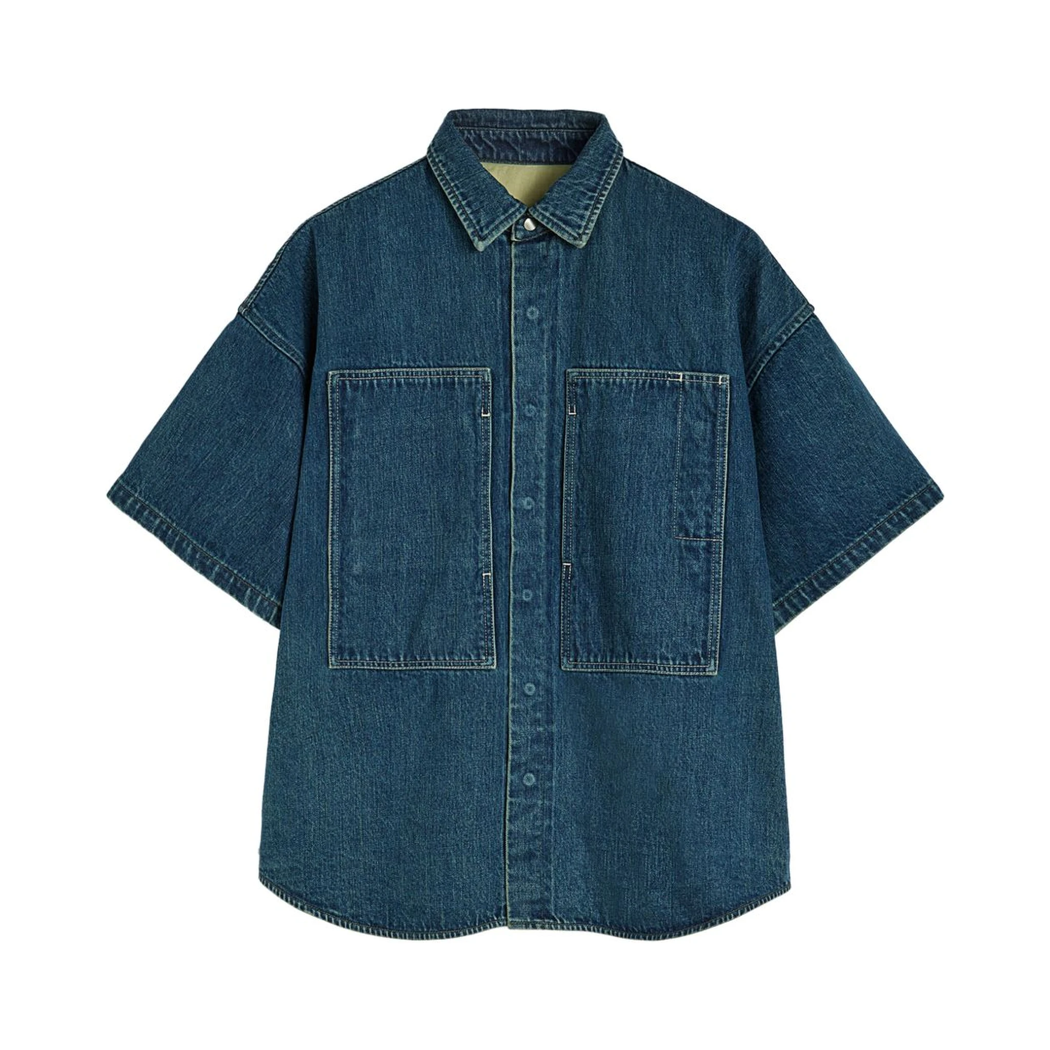 cotton denim shirt
